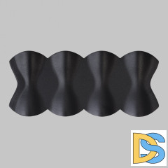 Уличный настенный светильник IMEX Cross IL.0014.0019-8-BK