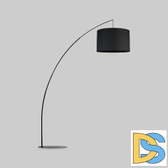Торшер TK Lighting 5485 Moby Black a065150
