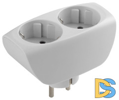 Разветвитель электрический Эра SP-2e-W C0045528