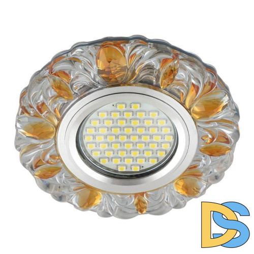 Встраиваемый светильник Fametto Luciole Dls-L136 Gu5.3 Glassy/Gold