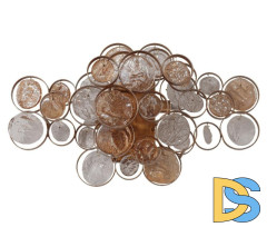 Настенный светильник Crystal Lux Deseo AP2 Gold