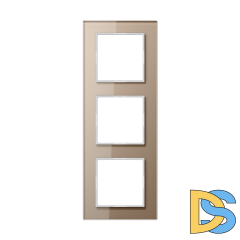 Рамка трехместная Jung AC583GLCH