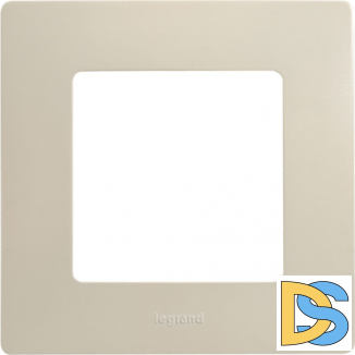 Рамка Legrand Etika 1-постовая слоновая кость 672511