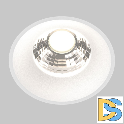 Встраиваемый светильник Maytoni Round DL058-12W4K-TRS-W