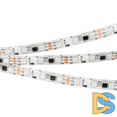 Светодиодная лента Arlight герметичная SPI-SE-B60-10mm 12V RGB-PX3 (14.4 W/m, IP65, 5060, 5m) 026366(2)