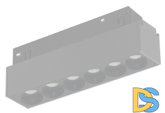 Трековый магнитный светильник iLedex Vision 4822-002-L120-6W-38DG-3000K-BK