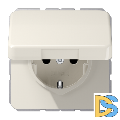 Розетка штепсельная Schuko Jung CD1520BFKL