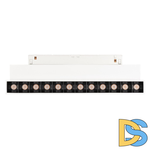 Трековый светильник Arlight MAG-ORIENT-LASER-FOLD-S230-12W Warm3000 (WH, 30 deg, 48V) 035866(1)