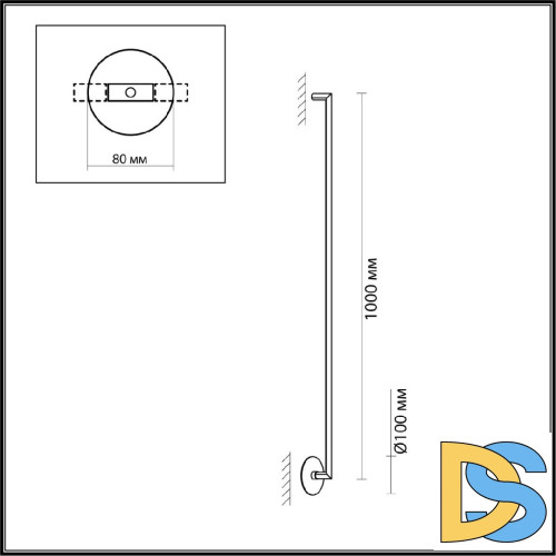 Настенный светильник Odeon Light Teo 7022/14WL