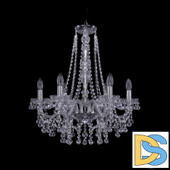 Подвесная люстра Bohemia Ivele Crystal 1409/6/195/h-63 Ni