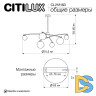 Люстра на штанге Citilux Fisher CL218163