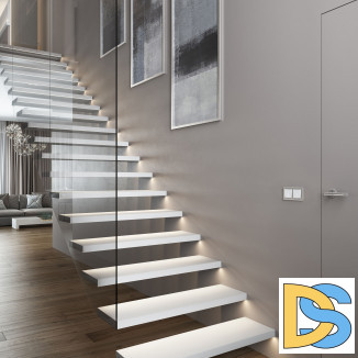 Рамка на 2 поста (серебряный) W0022106