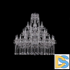 Подвесная люстра Bohemia Ivele Crystal 1413/20+10+5/360/3d Ni