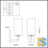 Бра Odeon Light Kasali 4990/1W