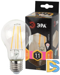 Лампа светодиодная Эра E27 11W 2700K F-LED A60-11W-827-E27 Б0035025