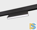 Трековый магнитный светильник Italline Atom IT012-5024 black 3000K