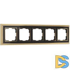 Рамка на 5 постов Werkel (золото WL17-Frame-05