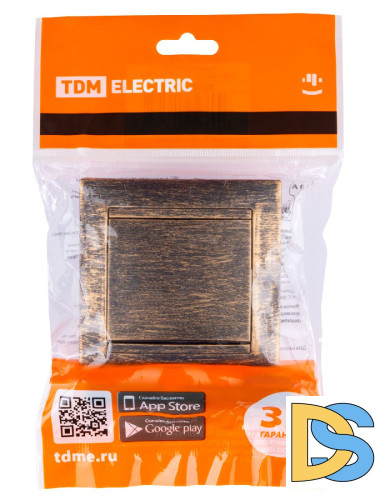 Выключатель одноклавишный Лама TDM Electric SQ1815-0743