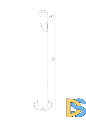 Уличный светильник Maytoni Hagen O423FL-L5GF