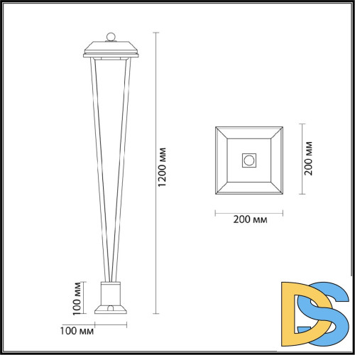 Ландшафтный светильник Odeon Light Nature Bearitz 6655/12GA3