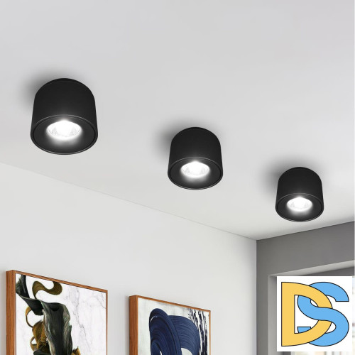 Накладной светильник Loft IT Tictac 10219 Black 4000K