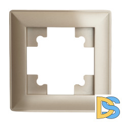Рамка одноместная Stekker PFR00-7001-02 Катрин 39802