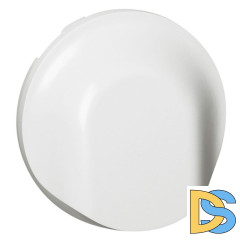 Лицевая панель Legrand Celiane кабельного вывода белая 068141