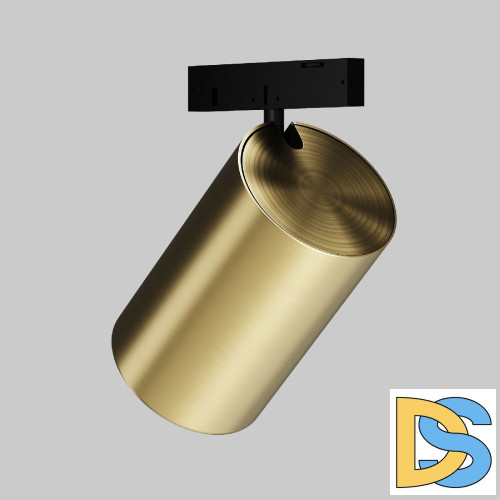 Трековый магнитный светильник Maytoni Focus Led TR187-1-9W3K-M-BBS
