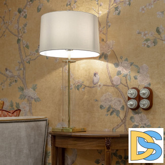 Переключатель/выключатель одноклавишный (белый) Ретро W5612001