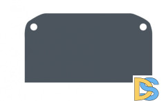 Заглушка Denkirs TR3050 TR3052-AL