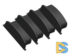 Заглушка (4 шт.) Ambrella Light Alum Profile GP8210