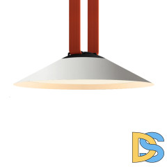 Трековый однофазный светильник Denkirs Belty flow DK5564-WH+BK