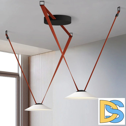 Трековый однофазный светильник Denkirs Belty flow DK5564-WH+BK