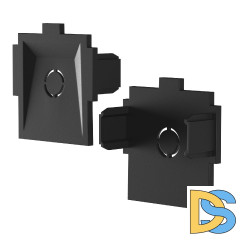 Комплект заглушек к встраиваемому шинопроводу (2 шт.) Maytoni Radity TRA084EC-12B