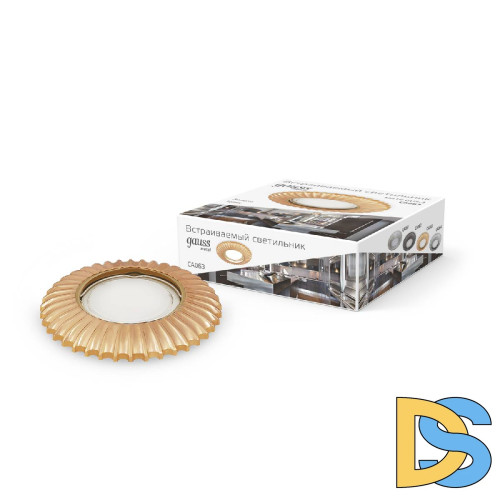 Встраиваемый светильник Gauss Metal Exclusive CA063