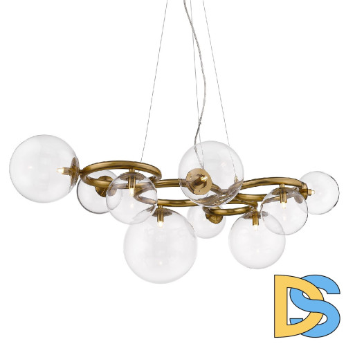 Подвесная люстра DeLight Collection Puppet P68092-9 brass