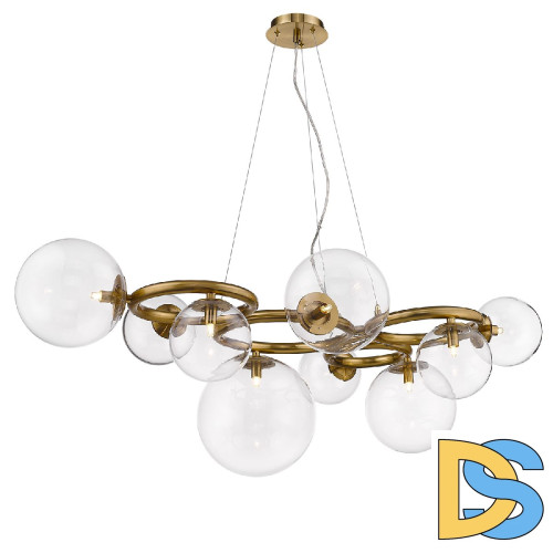 Подвесная люстра DeLight Collection Puppet P68092-9 brass