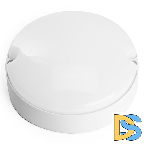 Настенно-потолочный светильник Feron 51512 Светодиодный светильник серии TR ЖКХ Круг 12Вт, 4000К, опал, IP65