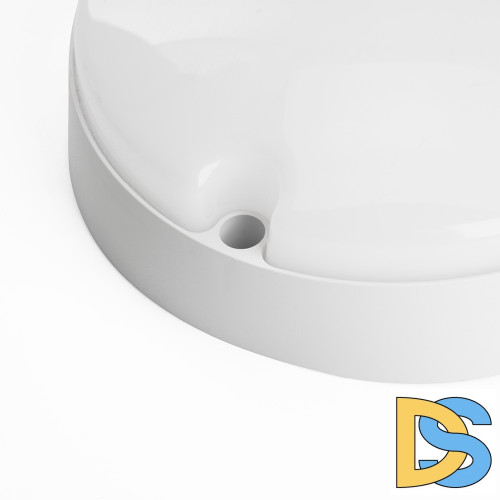 Настенно-потолочный светильник Feron 51512 Светодиодный светильник серии TR ЖКХ Круг 12Вт, 4000К, опал, IP65