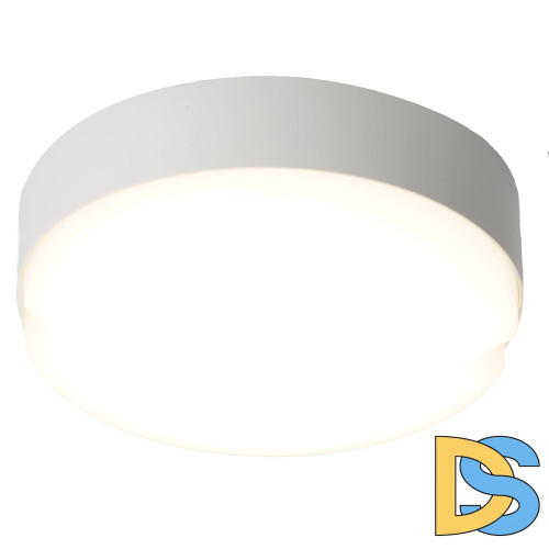 Настенно-потолочный светильник Feron 51512 Светодиодный светильник серии TR ЖКХ Круг 12Вт, 4000К, опал, IP65