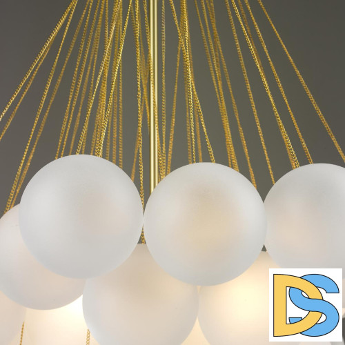 Подвесная люстра iLamp Globe 10099P/3-D800 GL-WH