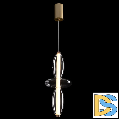 Подвесной светильник Crystal Lux QUASAR SP14W LED TRANSPARENT