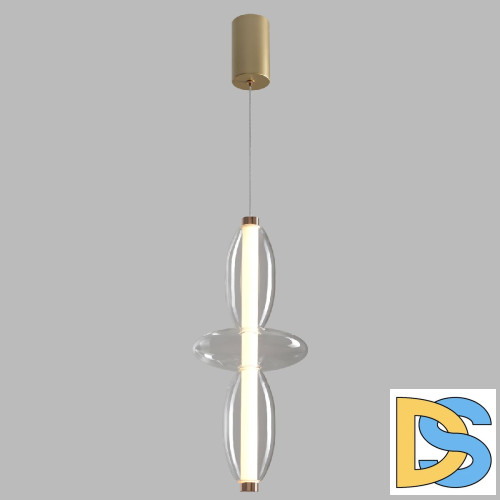 Подвесной светильник Crystal Lux QUASAR SP14W LED TRANSPARENT