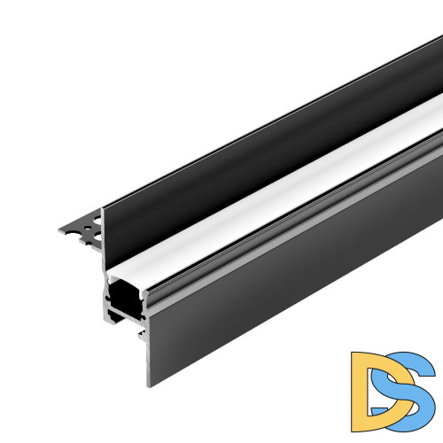 Алюминиевый профиль Arlight СEIL-S14-SHADOW-T-3000 BLACK 045555