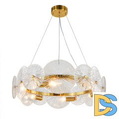 Подвесная люстра Indigo Miele 12021/6P Brass V000604