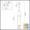 Подвесной светодиодный светильник Odeon Light Sakra 4074/5L