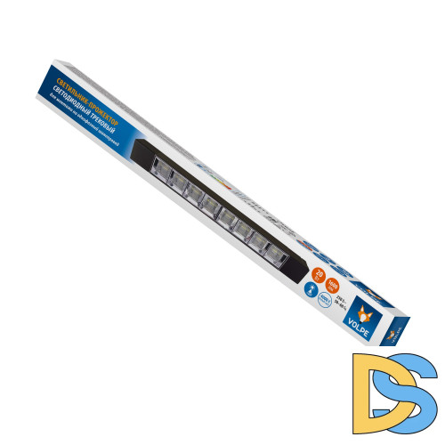 Трековый светодиодный светильник Volpe ULB-Q282 20W/4000K BLACK UL-00010122