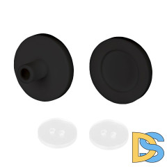 Заглушка Arlight ARL-MOONLIGHT-ROUND-25-CAP-SIDE-SET-BLACK 047068