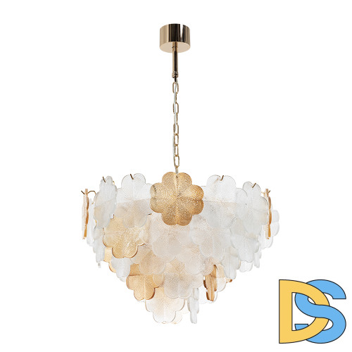 Подвесная люстра Arte Lamp Mallika A4077LM-10GO