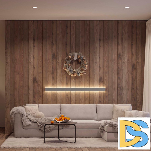 Алюминиевый профиль Arlight WALL-2575-DUAL-2000 ANOD 052513